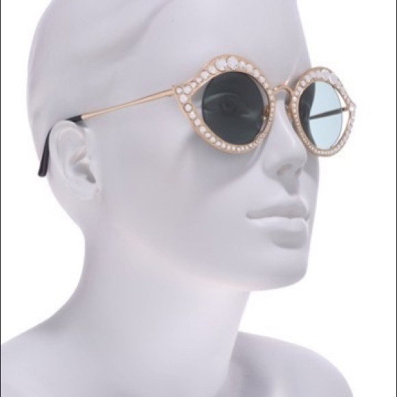 Gucci Bling Cat Eye Glasses (Genuine) - Picture 4 of 6